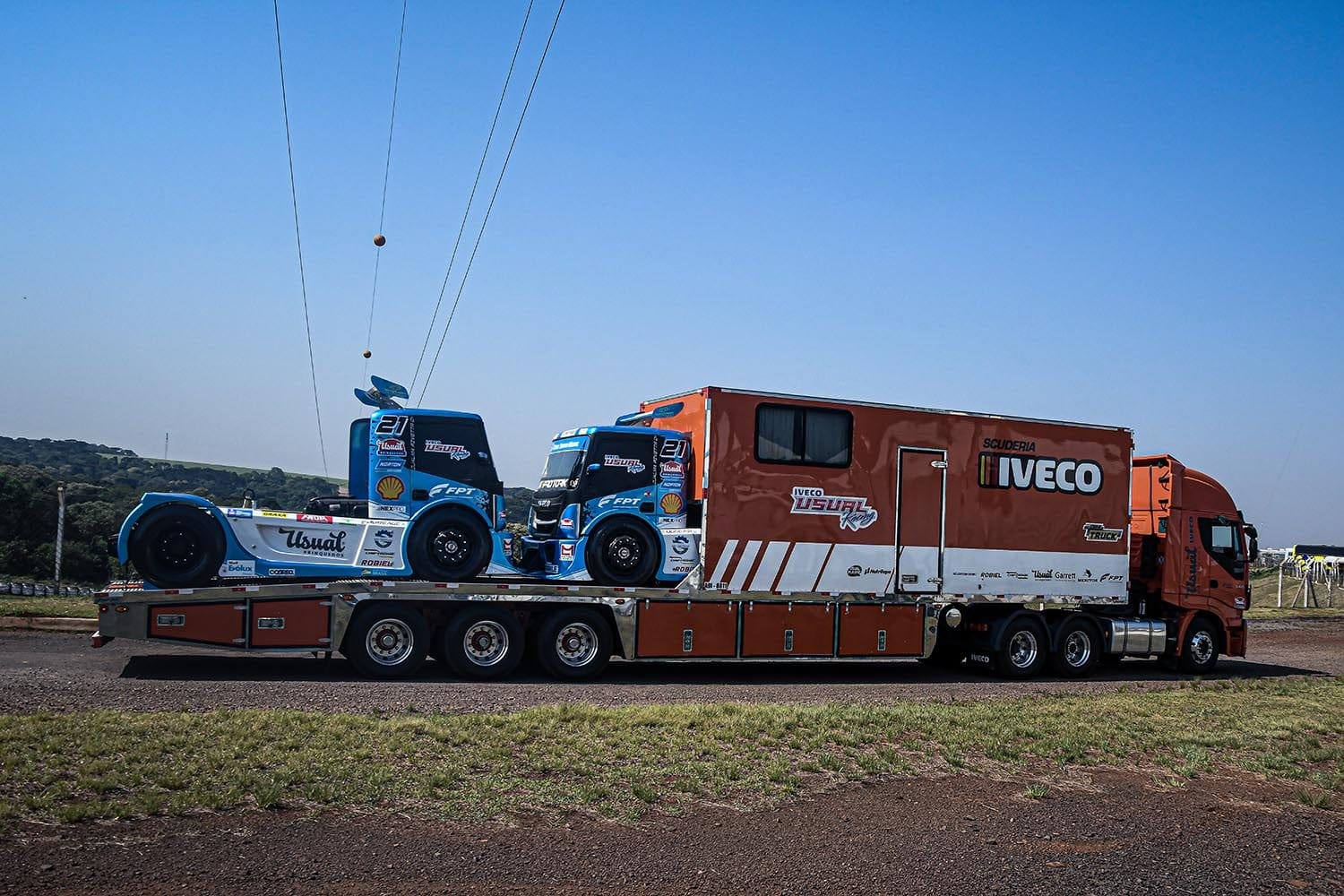 Carreta Iveco Usual Racing