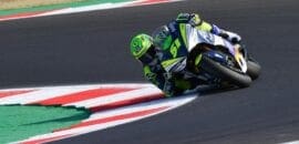 Em prova cheia de acidentes, Granado chega em sexto com moto mais lenta