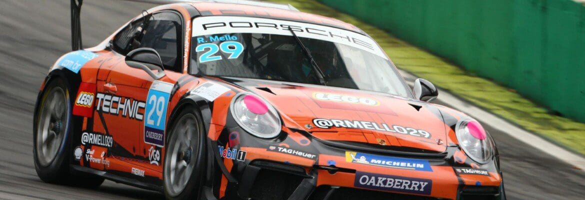 Líder da Porsche Carrera Cup Sport 4.0, Rodrigo Mello chega a Goiânia como “vidraça”