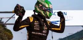 Grande vitória de Caio Collet diante do circo da F1 neste sábado em Ímola