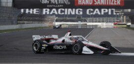 Newgarden vê Herta errar e vence em Indianápolis pela Indy