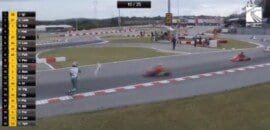 Verstappen e Russel criticam piloto de kart que agrediu concorrente