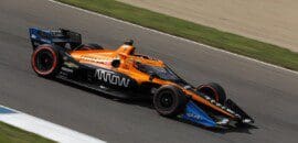 Castroneves agradece a McLaren pelo trabalho em Indianapolis