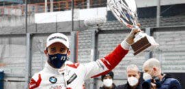 Kubica comemora o terceiro lugar em Zolder na DTM