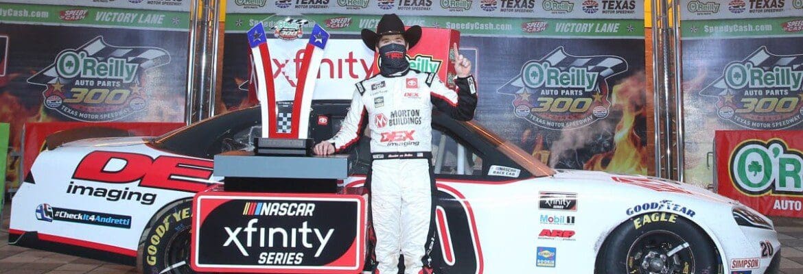 Harrison Burton conquista a vitória na NASCAR Xfinity