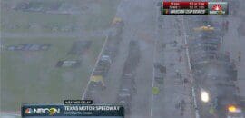 Névoa e chuva interrompem corrida da NASCAR Cup no Texas