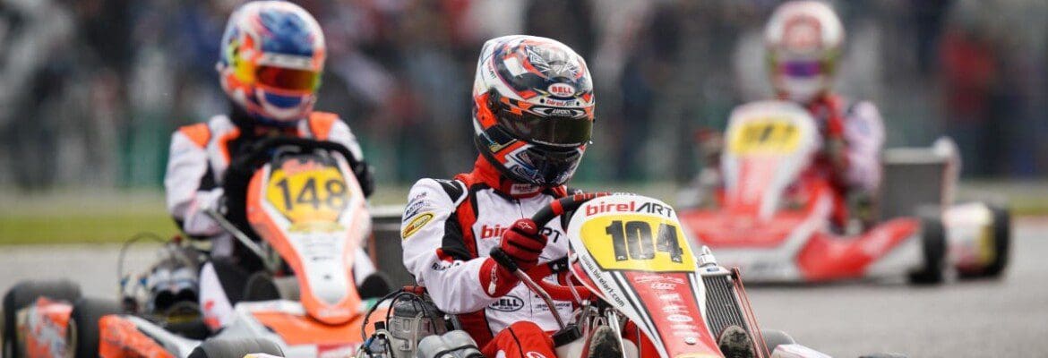 Pilotos se preparam para o GP de Portugal no Campeonato Mundial de Kart