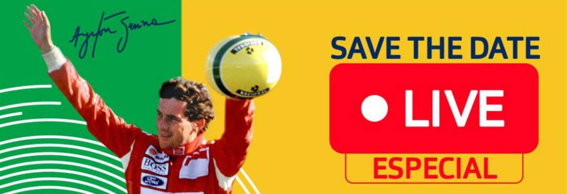 Canal oficial de Ayrton Senna promove live de Galvão Bueno e Reginaldo Leme sobre título de 1990