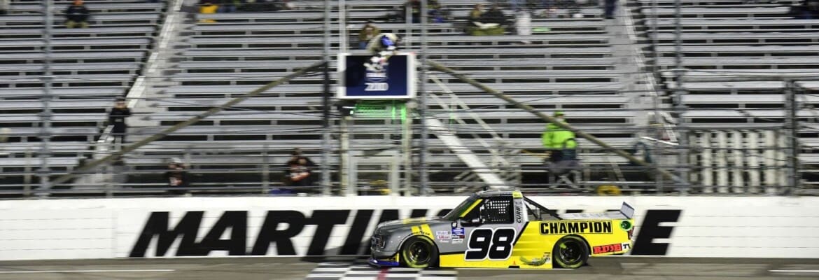Grant Enfinger vence em Martinsville e é finalista da Nascar Truck Series