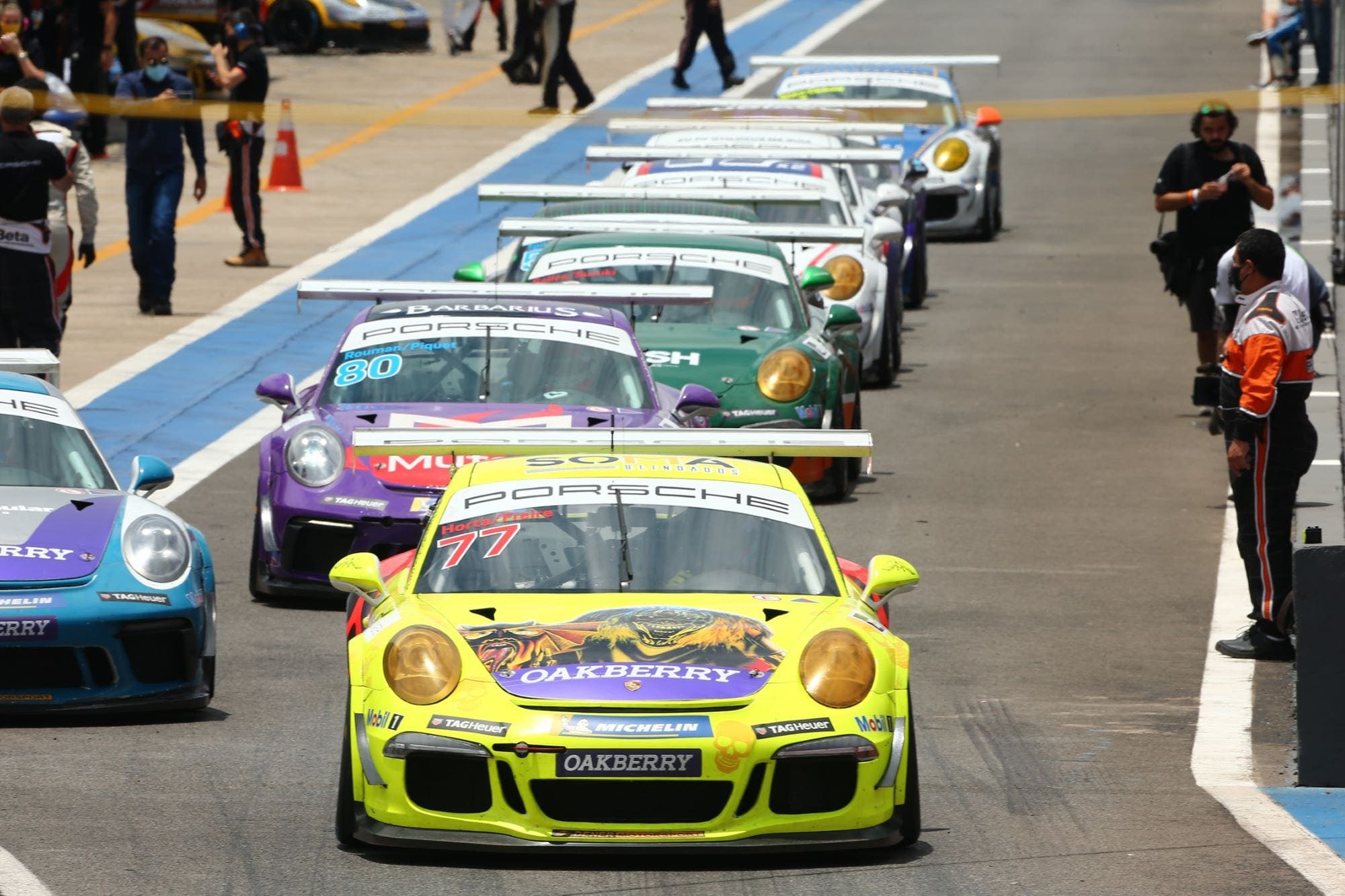 Francisco Horta e William Freire (300 km de Goiânia - Porsche Cup Endurance Series)