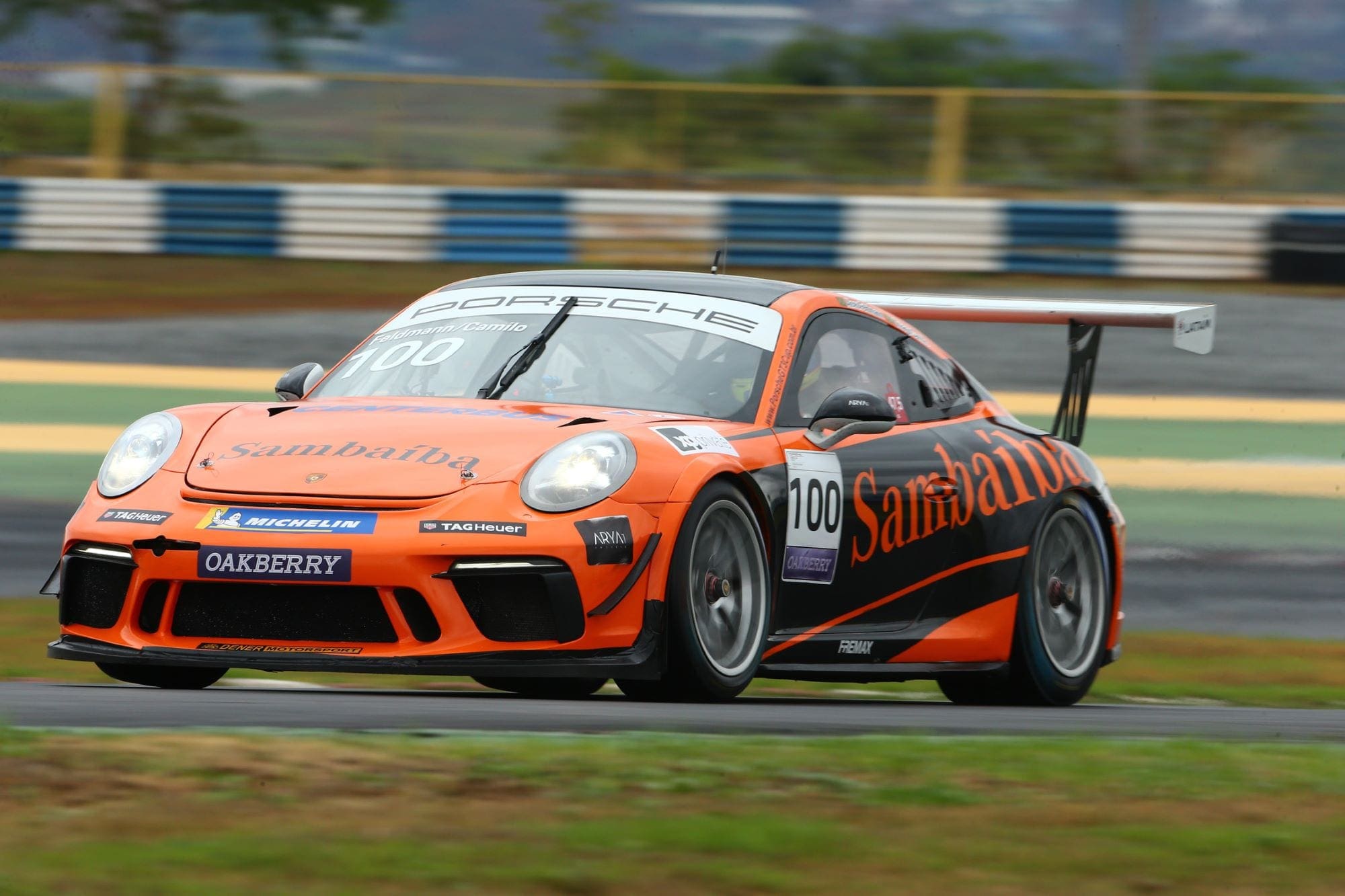Alceu Feldmann e Thiago Camilo (300 km de Goiânia - Porsche Cup Endurance Series)
