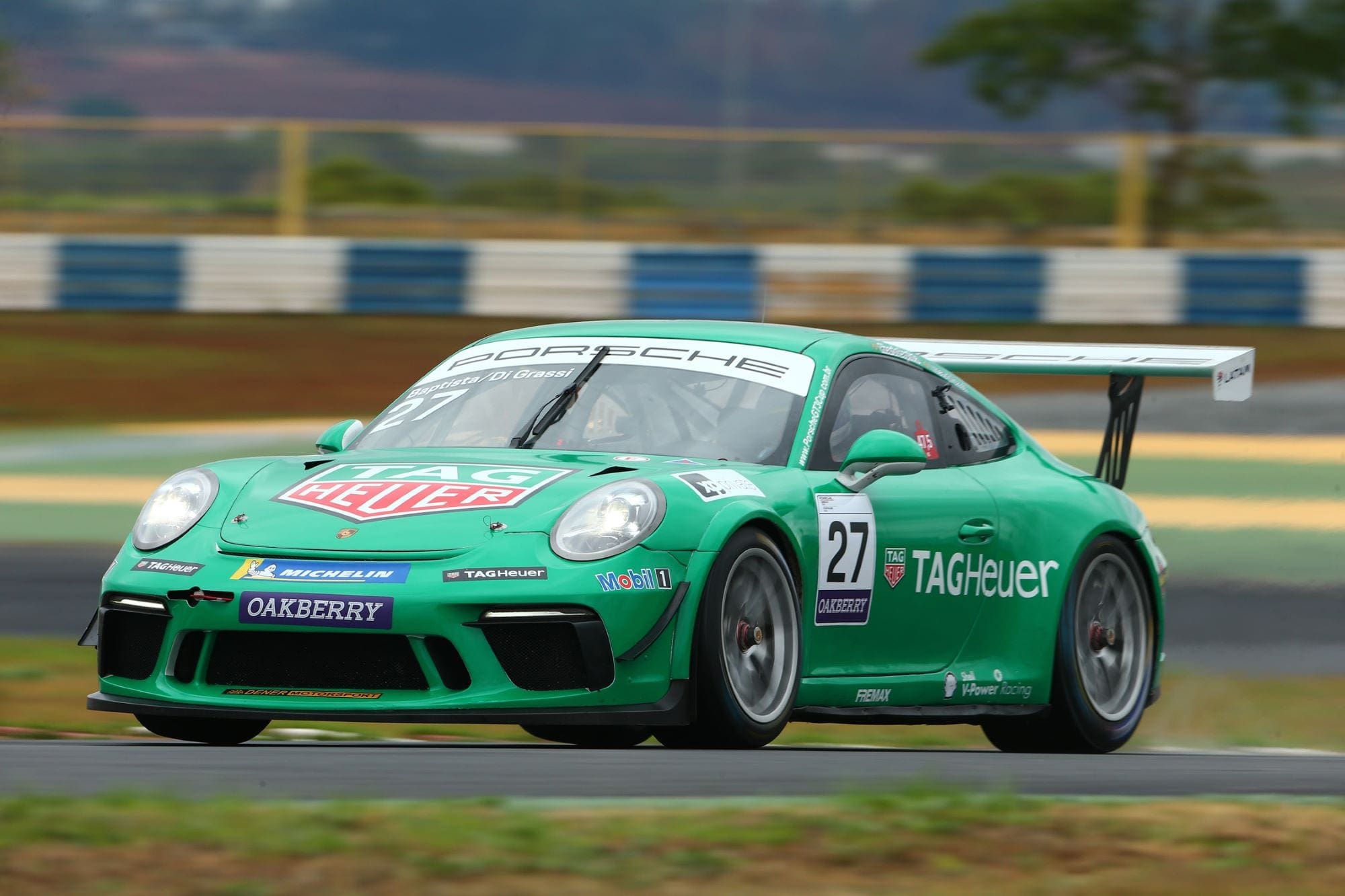 Ricardo Baptista e Lucas di Grassi (300 km de Goiânia - Porsche Cup Endurance Series)