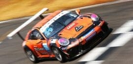 Rodrigo Mello vence em Goiânia e vai para a decisão na liderança da Porsche Carrera Cup Sport