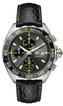 TAG Heuer quebra o recorde de velocidade da F1 com dois novos relógios inspirados em Ayrton Senna