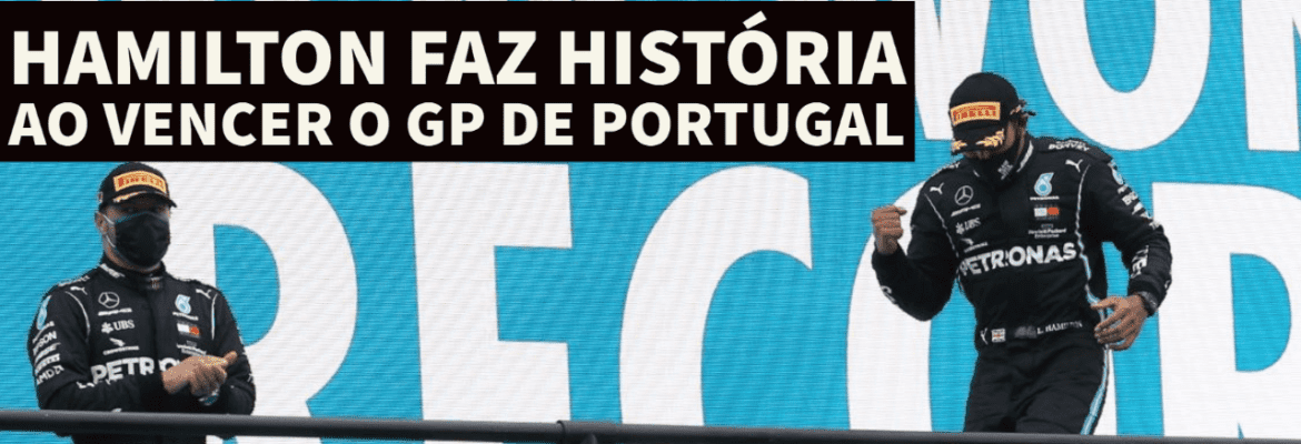 F1Mania.net Em Dia: Hamilton faz história ao vencer o GP de Portugal de F1 F1Mania.net Em Dia: Hamilton faz história ao vencer o GP de Portugal de F1