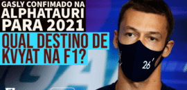 F1Mania.net Em Dia: Gasly fica na AlphaTauri pra 2021. Mas qual o futuro de Kvyat?