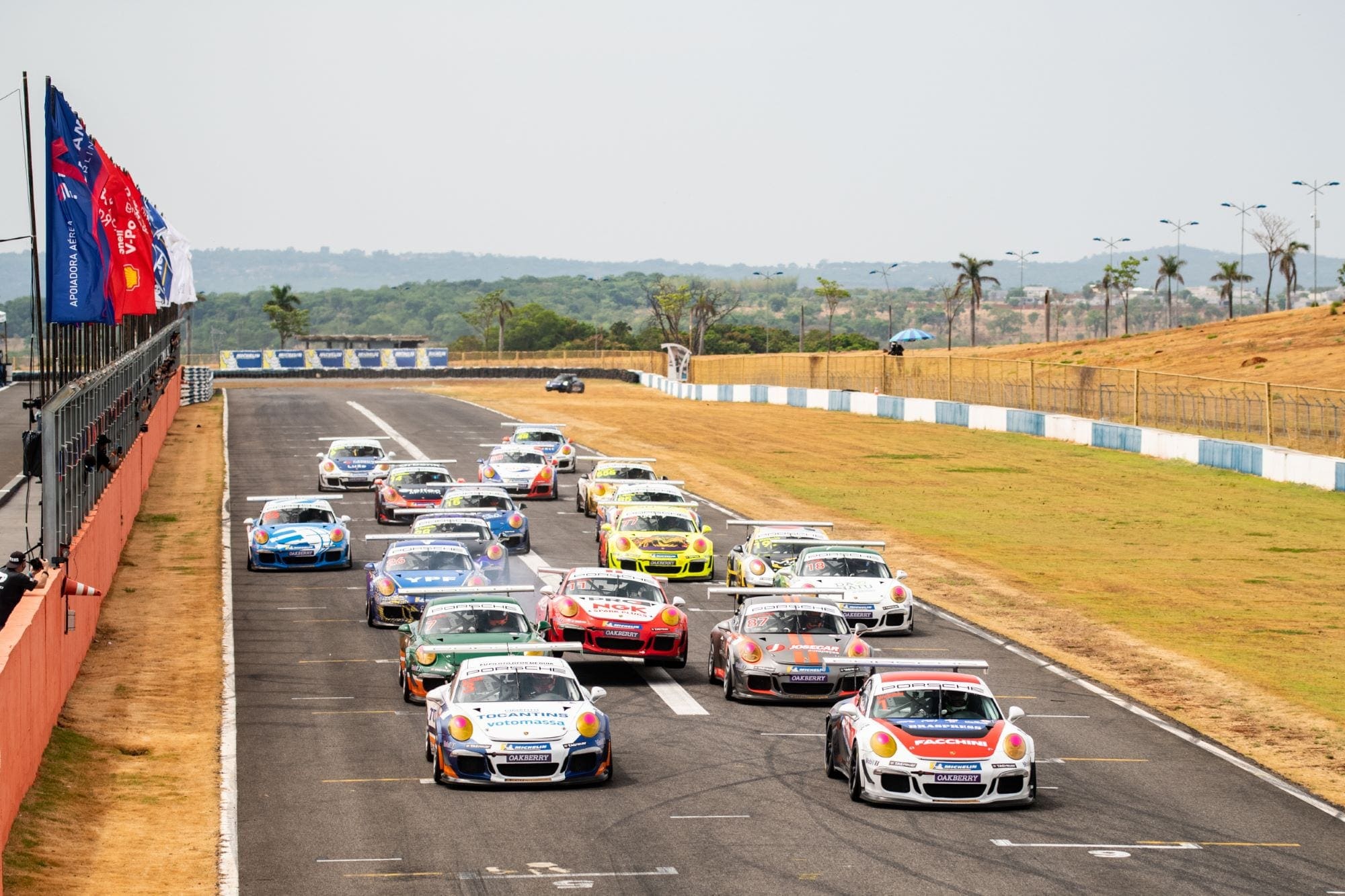 Porsche GT3 Cup - Largada