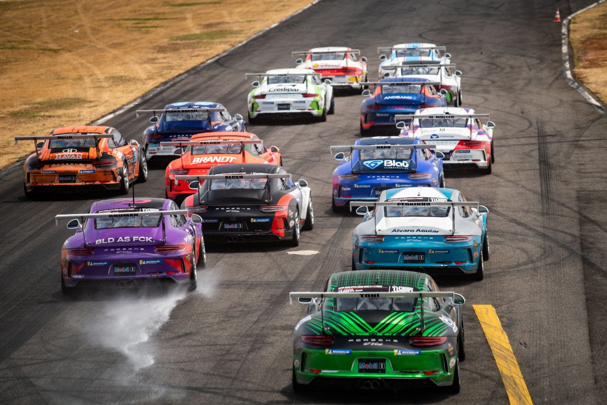 Porsche Carrera Cup - Largada