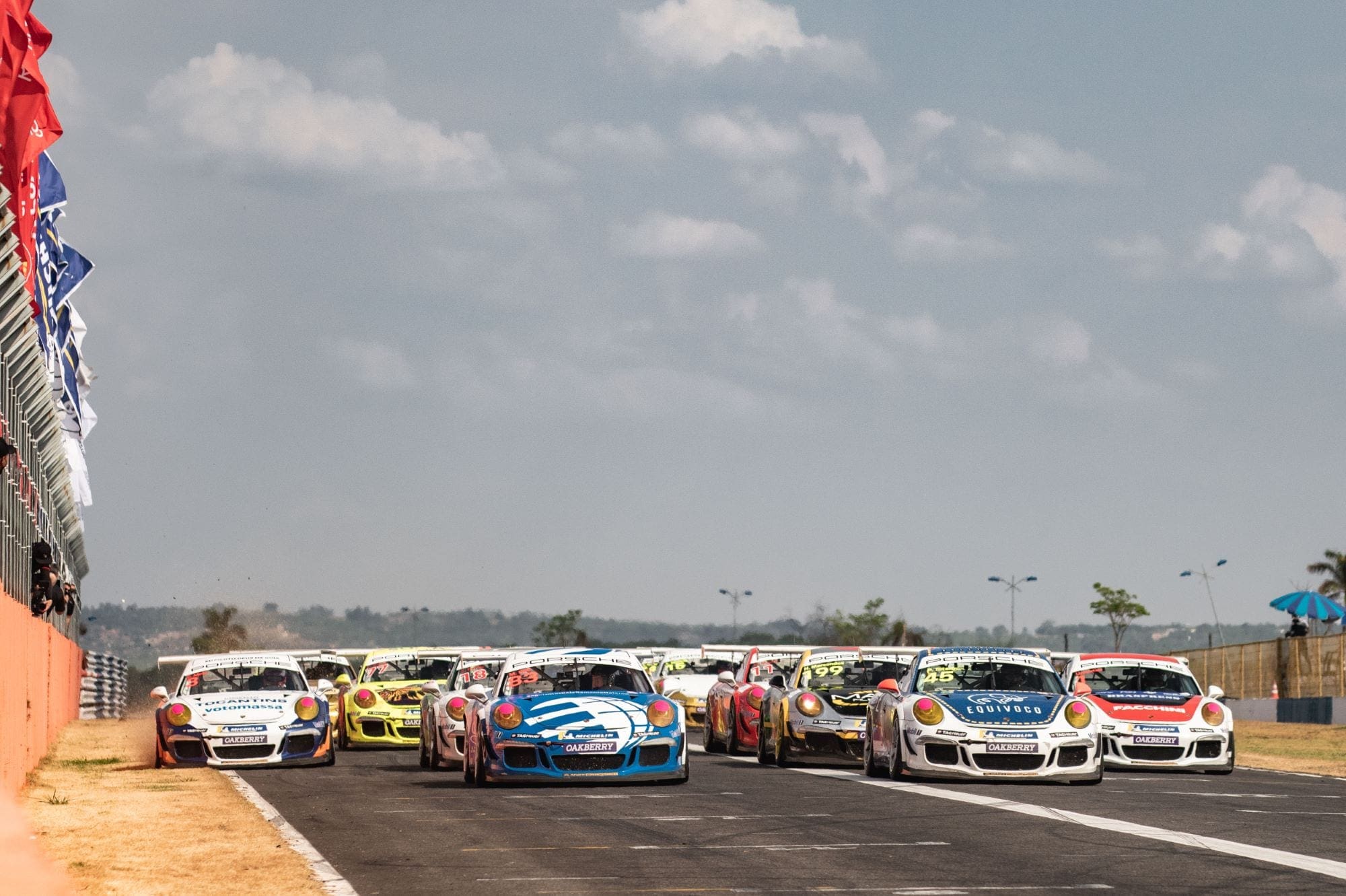 Porsche GT3 Cup - Largada