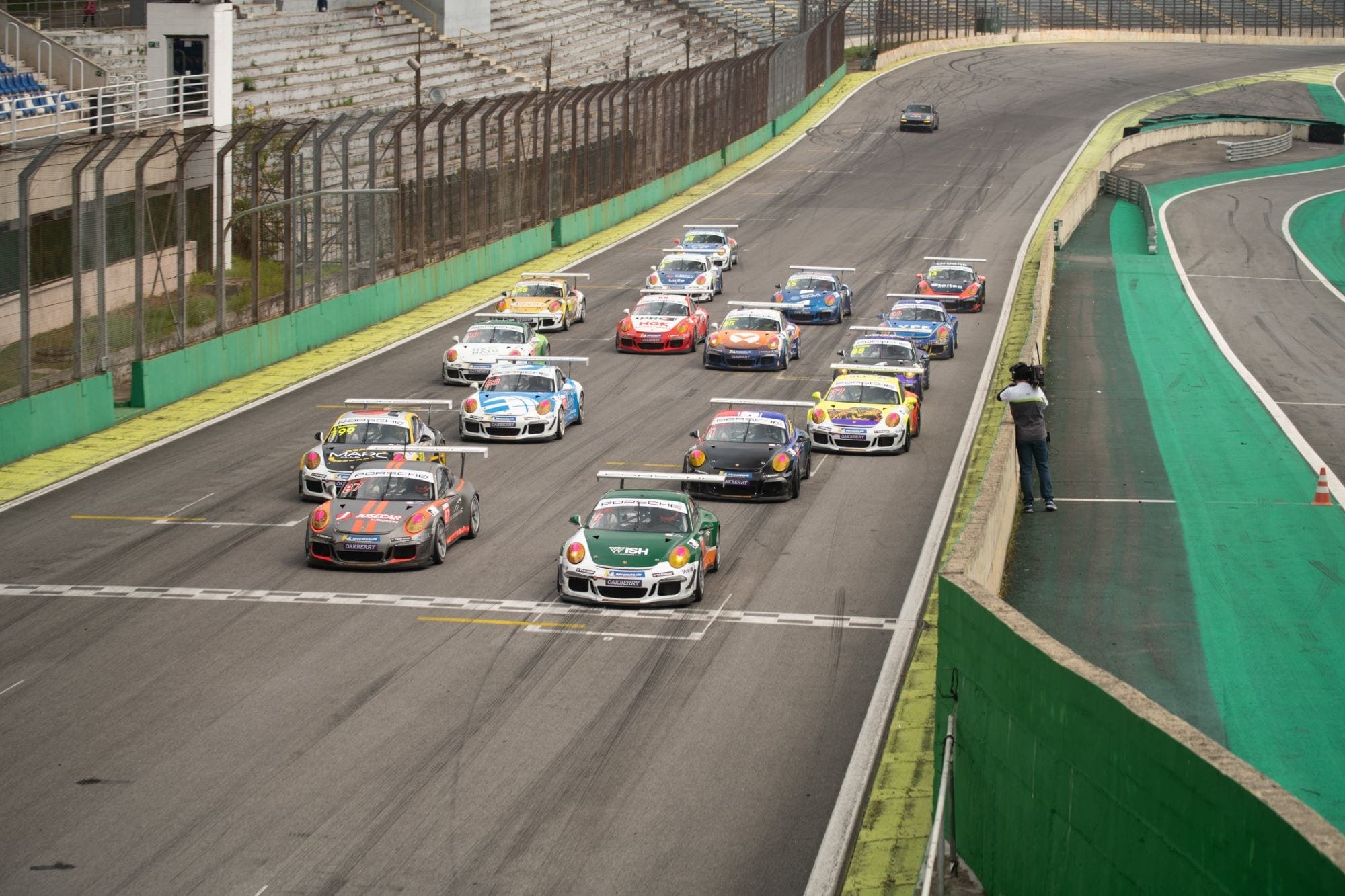 Largada - Porsche Cup Interlagos