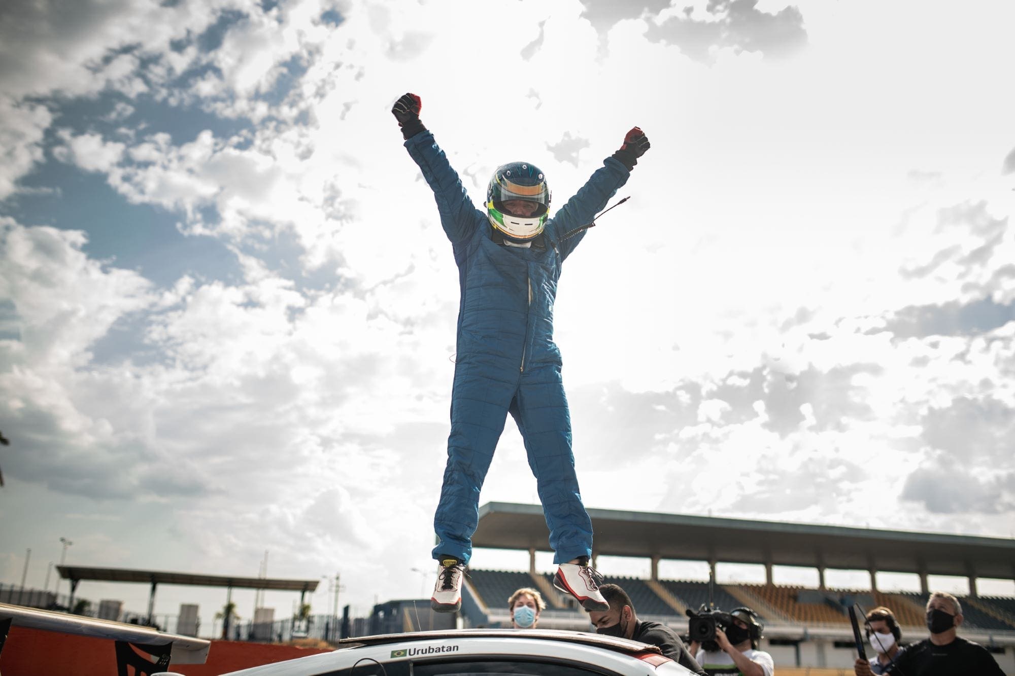 A emoção de Urubatan Jr