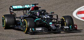 Mercedes explica forte relargada no GP de Eifel