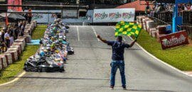 Disputas agitadas marcam quinta etapa da Copa São Paulo de Kart no KGV