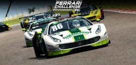 Ferrari Challenge: Rodrigo de Sousa (Grip) vence corrida sem abandonos em Goiânia