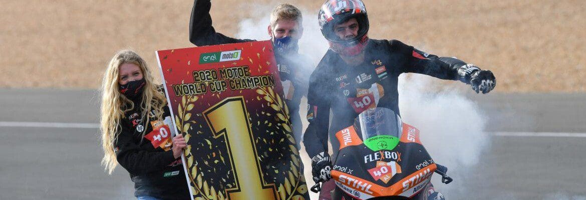 Torres chega em 6º e é campeão da MotoE; Tuuli vence e Granado cai