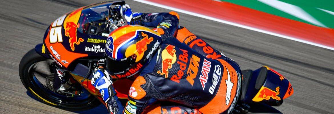 Raul Fernandez voa e marca quinta pole da temporada da Moto3 em Teruel