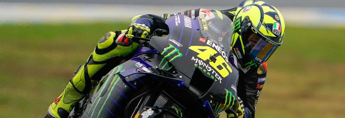 Valentino Rossi testa positivo para COVID-19 e perde GP de Aragão