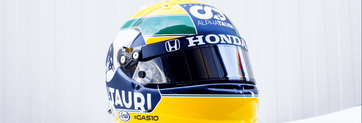 Gasly usará capacete em homenagem a Senna no retorna da F1 a Ímola