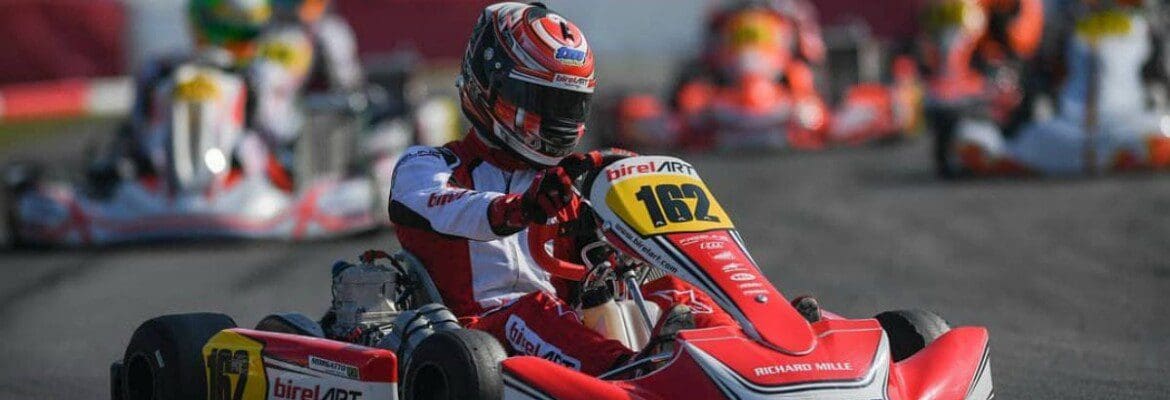 Destaque brasileiro no kartismo europeu, Matheus Morgatto acelera no Open do Mundial em Portugal