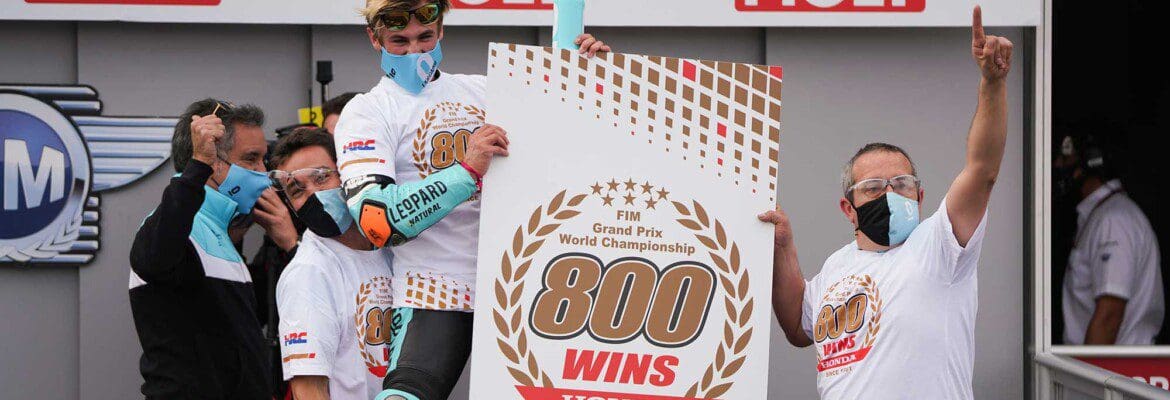 Honda conquista a 800ª vitória no Mundial de Motovelocidade