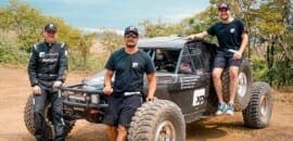 RMattheis realiza treinos com Barrichello, Thiago Camilo e Felipe Fraga na preparação do Sertões