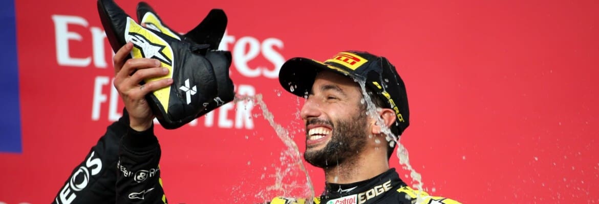 Retweet: de Senna ao shoey, volta de Ímola à F1 mexe com a Internet