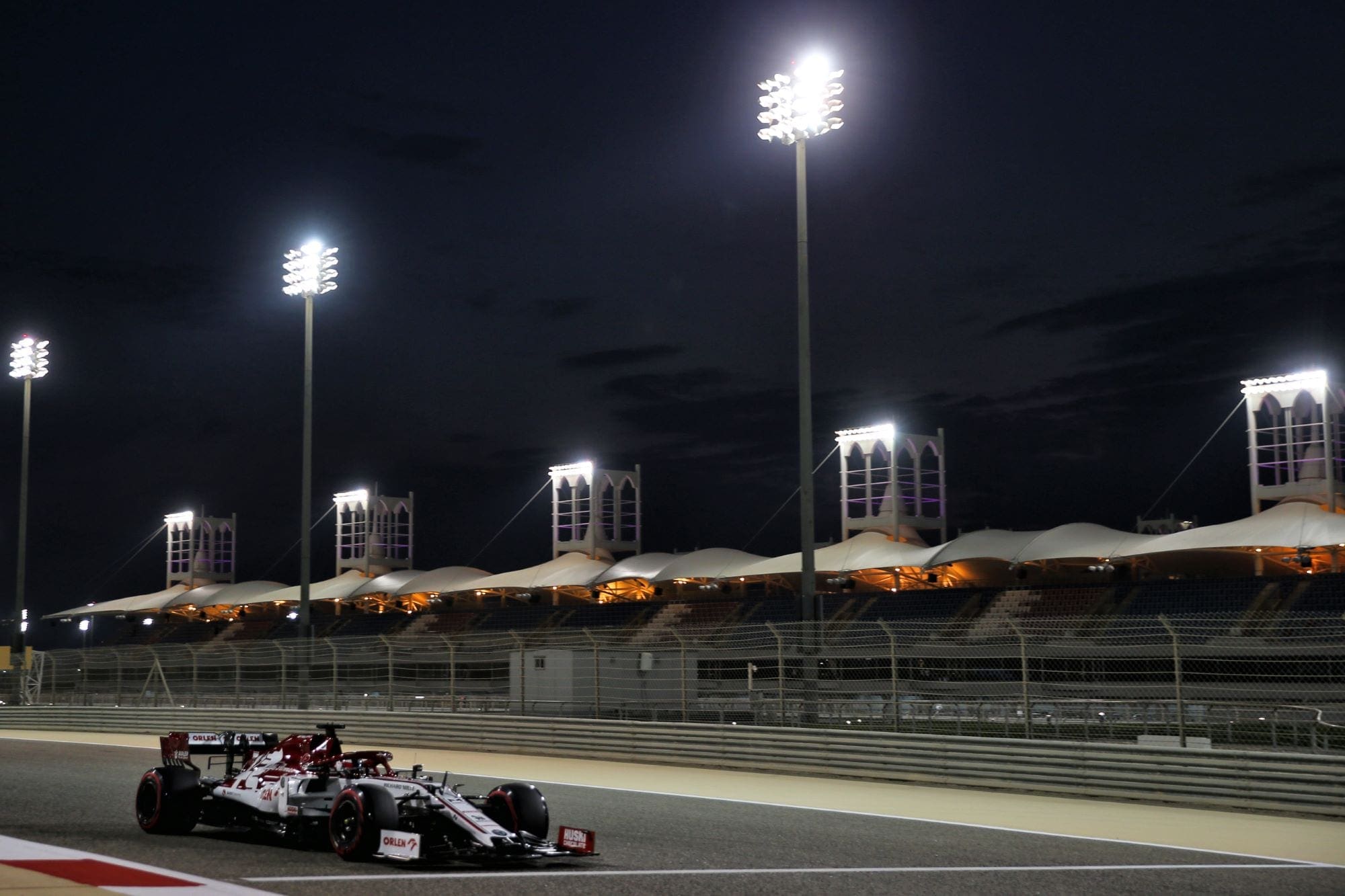 Kimi Raikkonen (Alfa Romeo) GP do Bahrein F1 2020