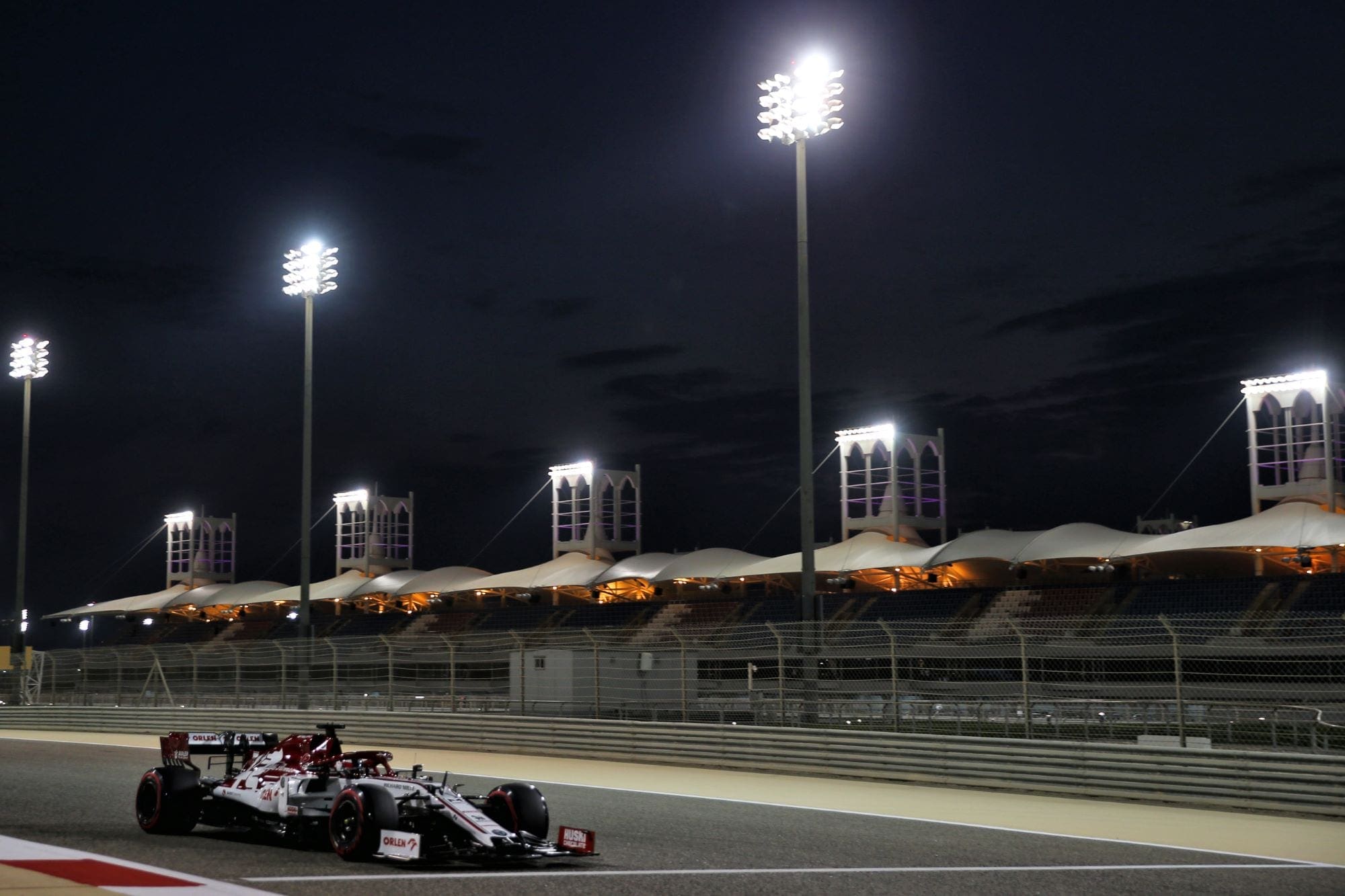 Galeria: confira as imagens da qualificação para o GP do Bahrein 2020 de F1 Kimi Raikkonen (Alfa Romeo) GP do Bahrein F1 2020
