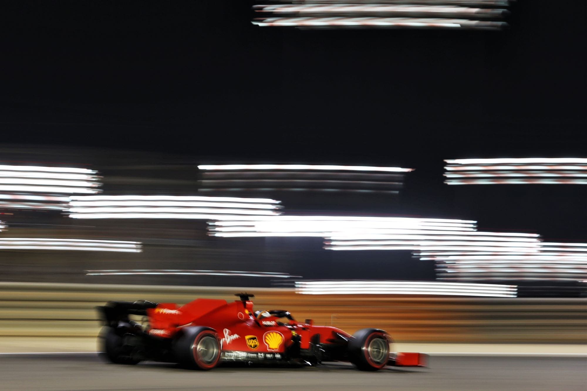 Galeria: confira as imagens da qualificação para o GP do Bahrein 2020 de F1 Sebastian Vettel (Ferrari) GP do Bahrein F1 2020