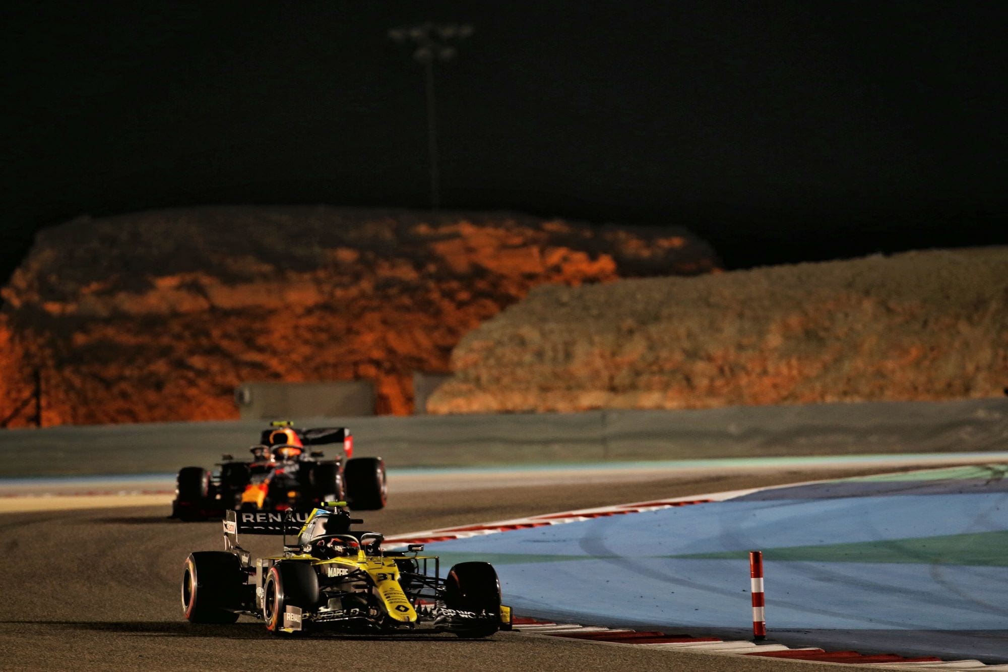 Galeria: confira as imagens da qualificação para o GP do Bahrein 2020 de F1 Esteban Ocon (Renault) GP do Bahrein F1 2020