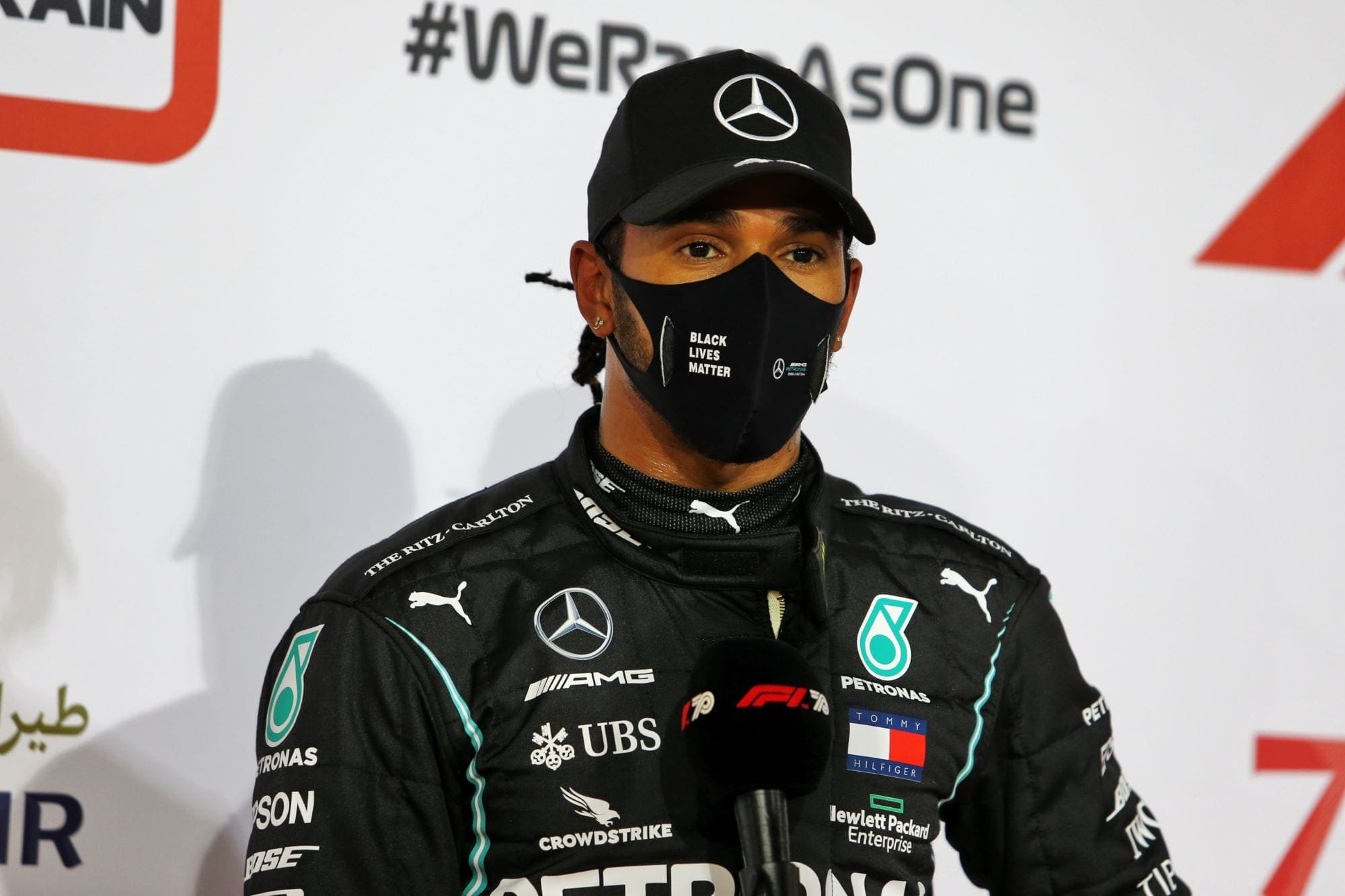 Galeria: confira as imagens da qualificação para o GP do Bahrein 2020 de F1 Lewis Hamilton (Mercedes) GP do Bahrein F1 2020