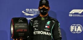 Lewis Hamilton garante a 98ª pole de sua carreira no Bahrein