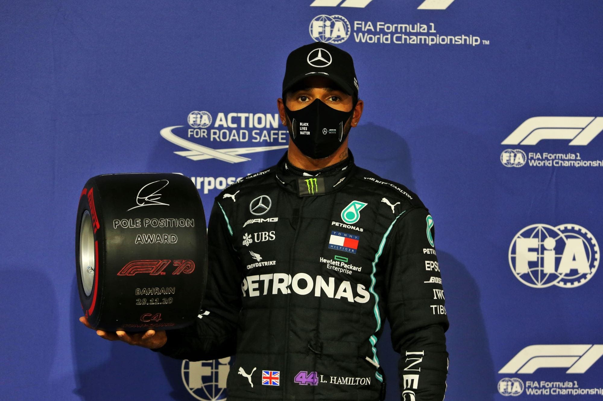 Lewis Hamilton (Mercedes) GP do Bahrein F1 2020
