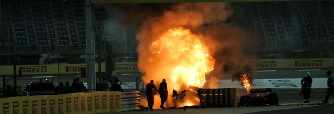 F1: Grosjean não se incomoda que novos fãs só se lembrem de seu acidente