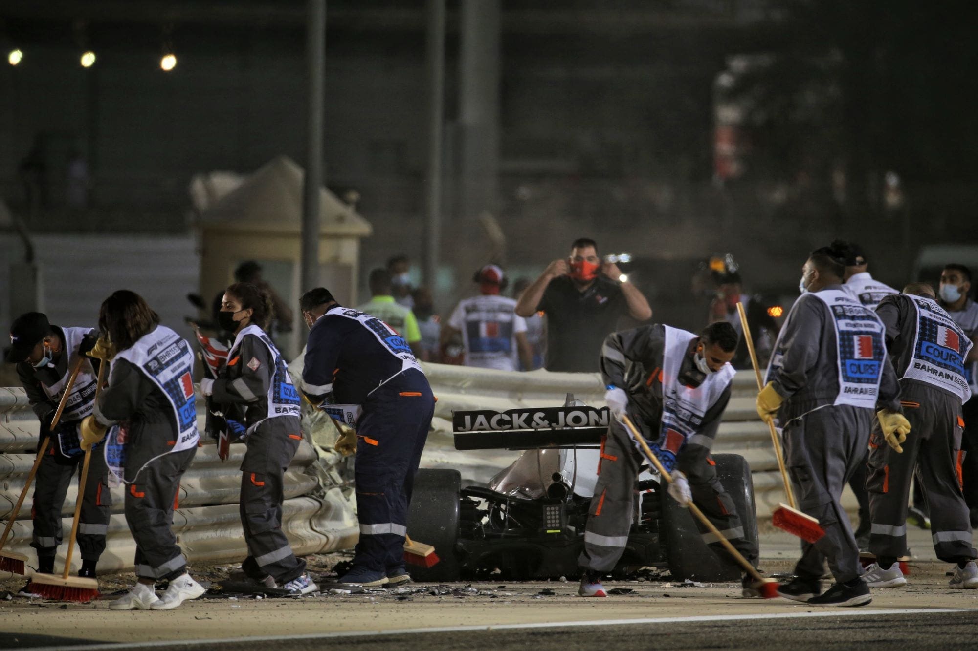 Galeria: confira as imagens do Grande Prêmio do Bahrein de F1 Acidente Romain Grosjean - GP do Bahrein F1 2020