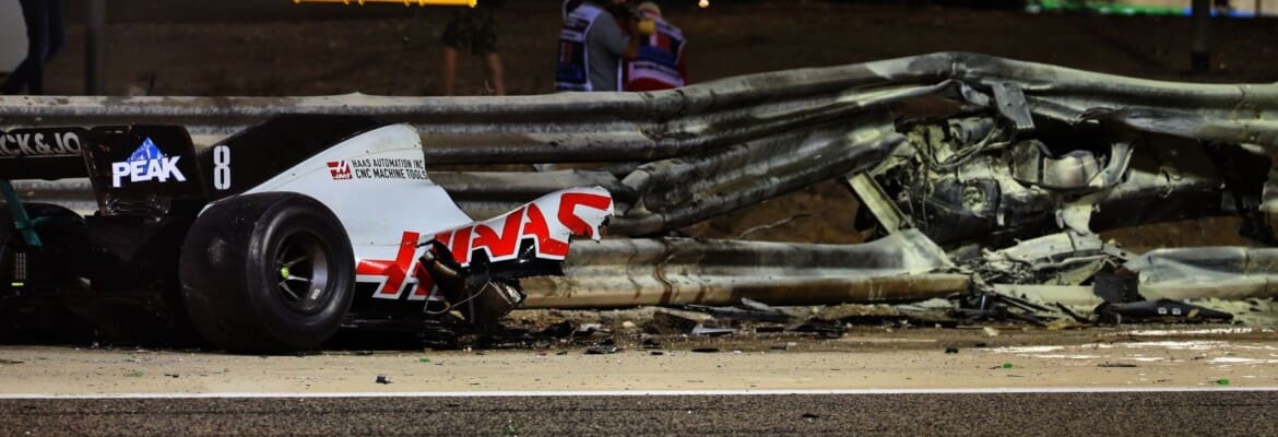 Acidente Romain Grosjean - GP do Bahrein F1 2020