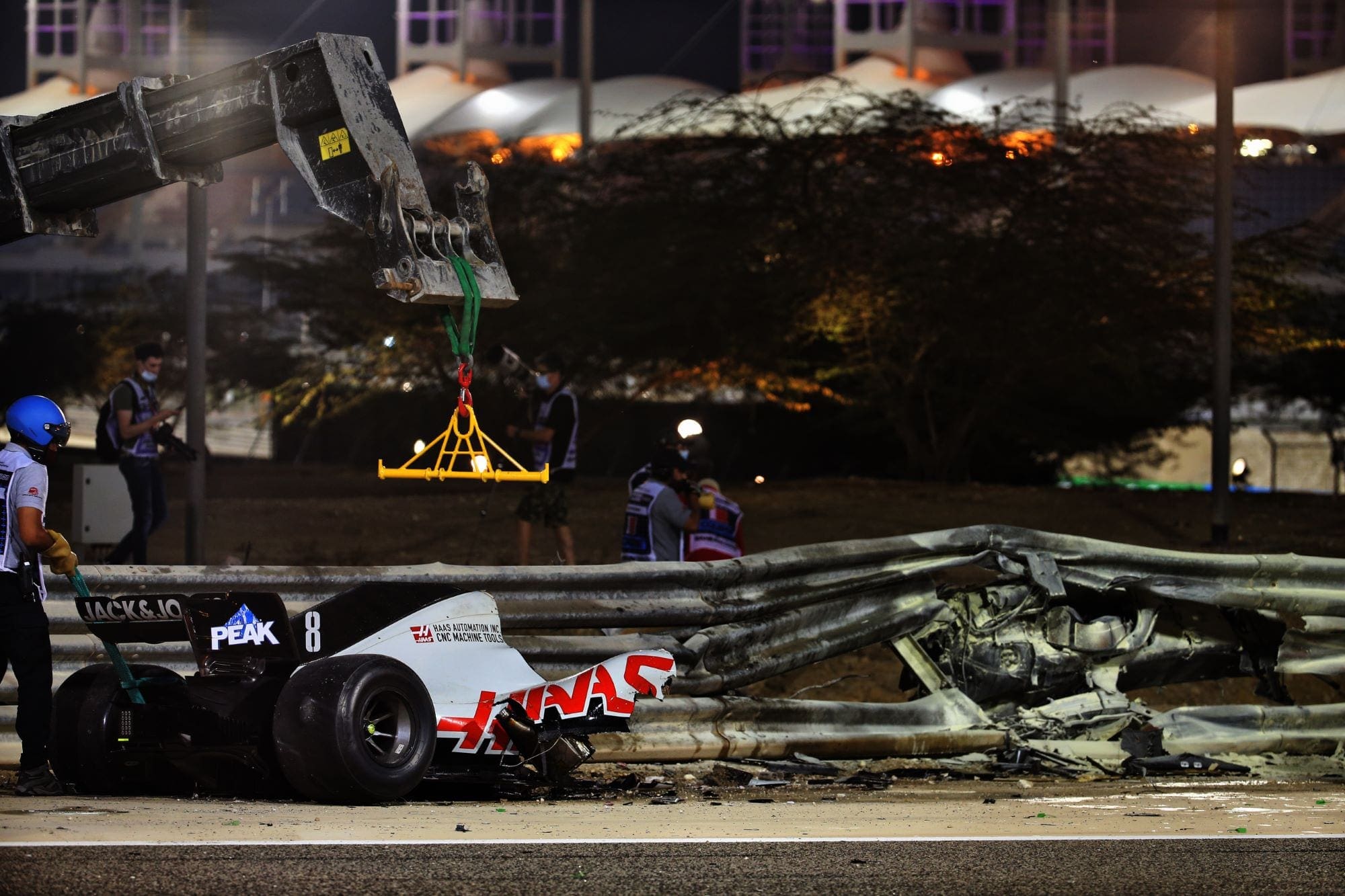 Galeria: confira as imagens do Grande Prêmio do Bahrein de F1 Acidente Romain Grosjean - GP do Bahrein F1 2020