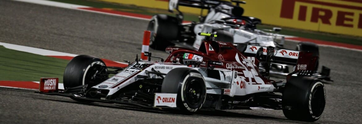 Alfa Romeo satisfeita com resultados no GP de Sakhir