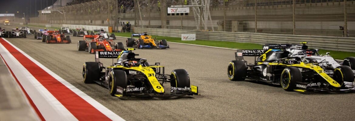 Renault tem corrida difícil no Bahrein, mas salva oito pontos nos construtores
