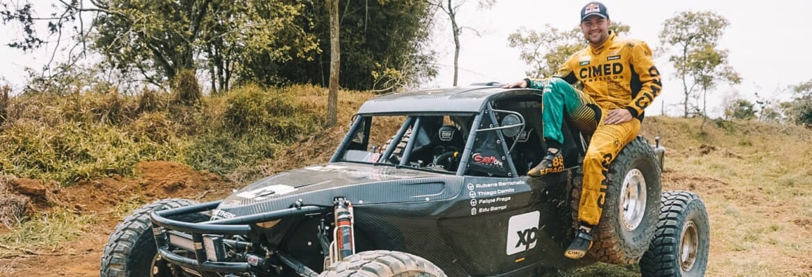 Mesmo recuperado da covid-19, Felipe Fraga fica fora do Sertões após teste seguir positivo